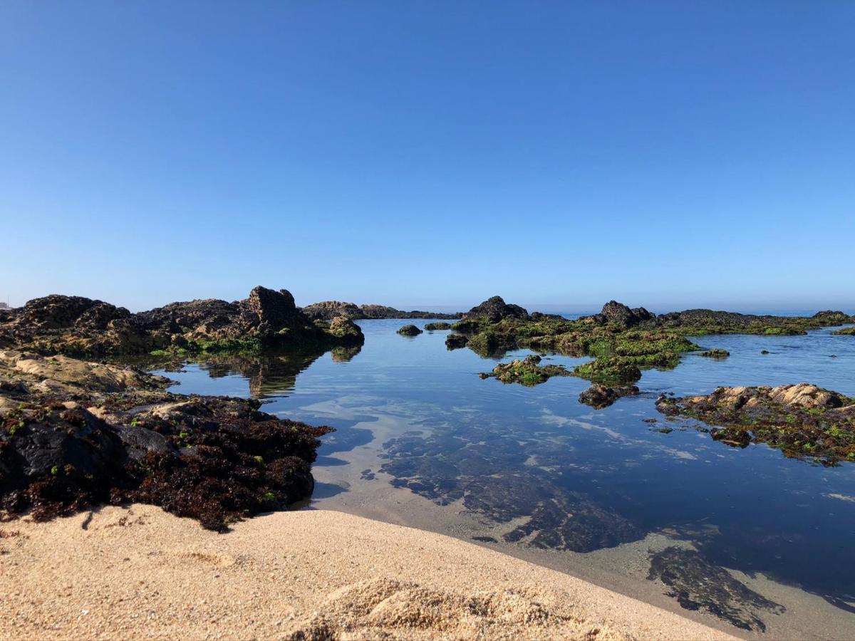 Casa Na Praia Povoa de Varzim Bagian luar foto